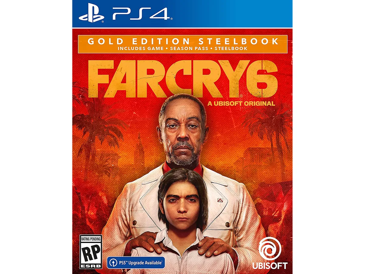 Ubisoft Ubisoft Far Cry 6 Gold Steelbook Edition PS4 UBI 11042 ps4 video game — product photo