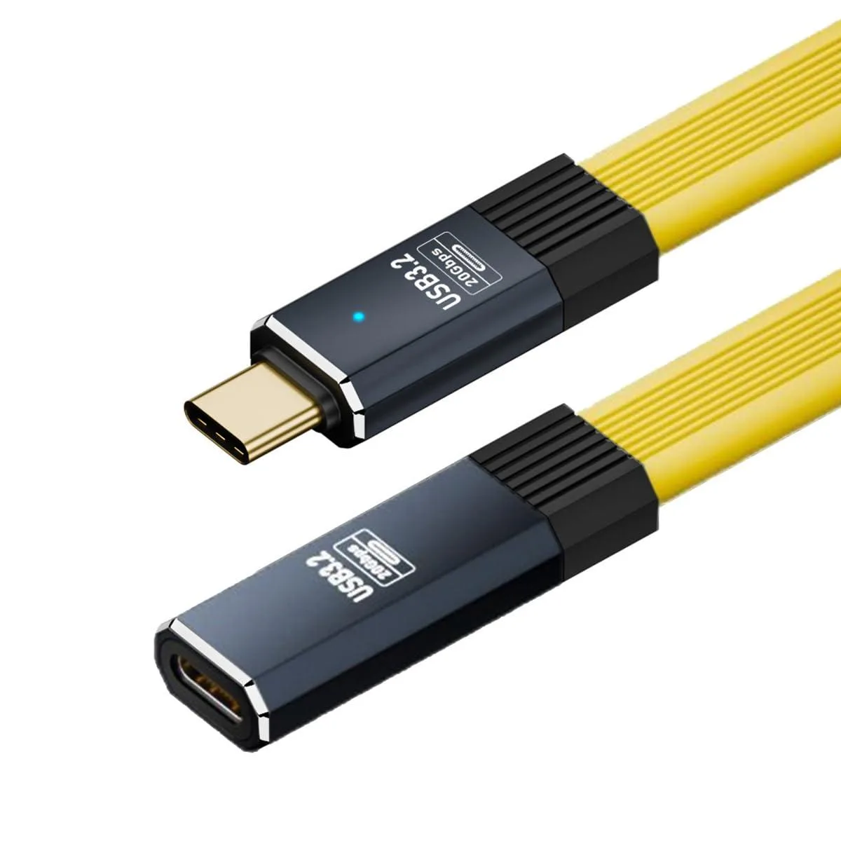 Vszerda Vszerda USB4 Extension Cable 20Gbps 100W 8K 50cm Yellow — product photo