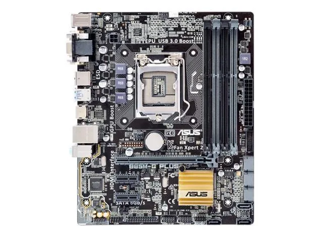 ASUS ASUS B85M-G PLUS LGA 1150 Intel B85 Micro ATX Motherboard — product photo