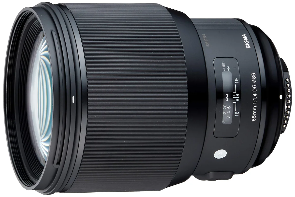 SIGMA SIGMA 85mm f/1.4 DG HSM Art Lens for Nikon F Mount — product photo