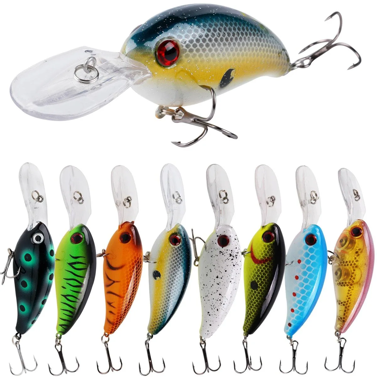 YONGZHI YZ-GZY-8PCS fish attractant 8PCS 12.2cm 14g — product photo