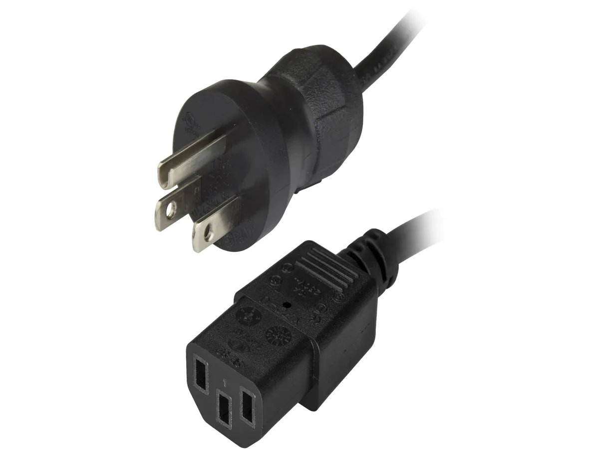 STARTECH STARTECH PXTMG10115 15 ft Hospital Grade Computer Power Cord NEMA 5-15P to C13 — product photo