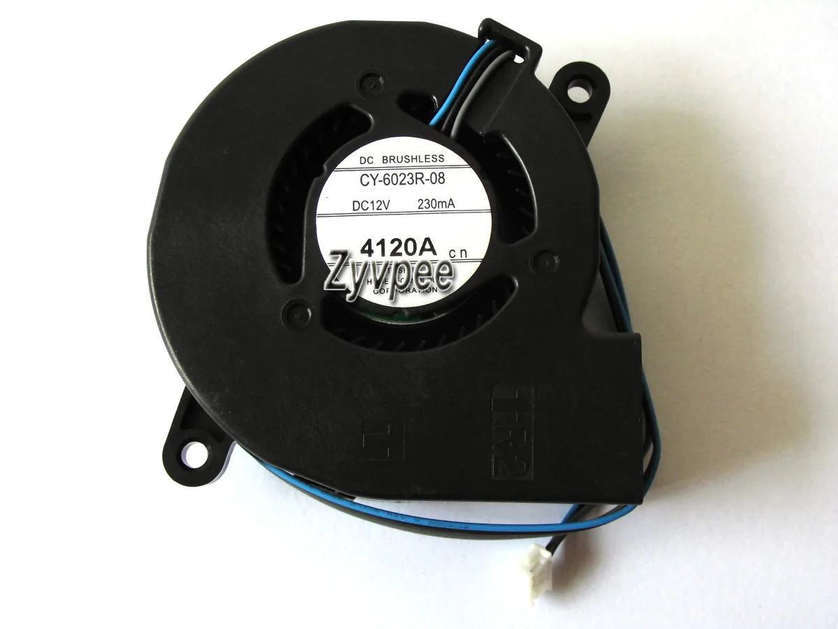 Zyvpee Zyvpee CY-6023R-08 12V 230mA 6CM 3-pin blower case fan — product photo