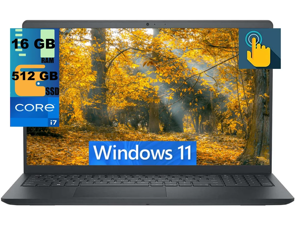 DELL Dell Inspiron 3530 15 laptop i7-1355U 16GB 512GB 15.6" FHD touchscreen — product photo