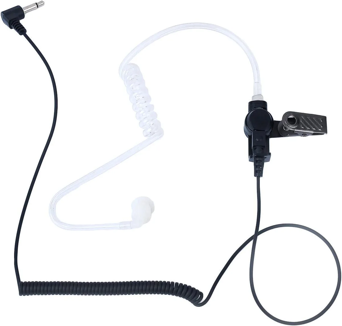 usbroway usbroway listen-only acoustic tube earpiece 3.5 mm — product photo