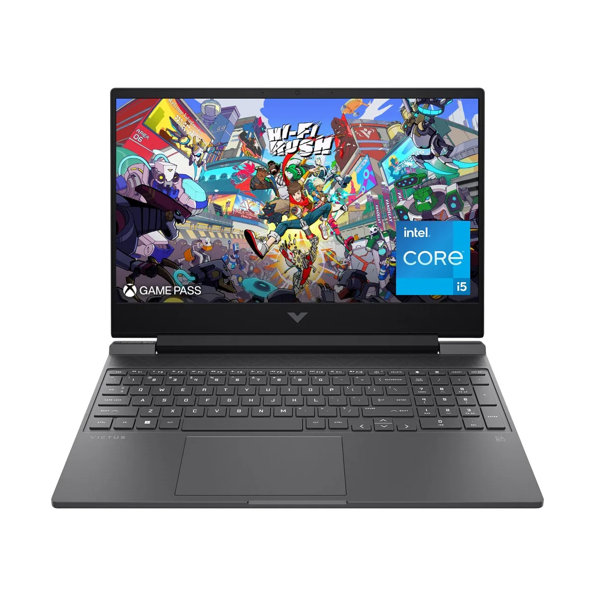 HP HP Victus 15-fa1300nr gaming laptop i5-12450H 8GB 512GB RTX 4050 144Hz A05XLUAABA — product photo