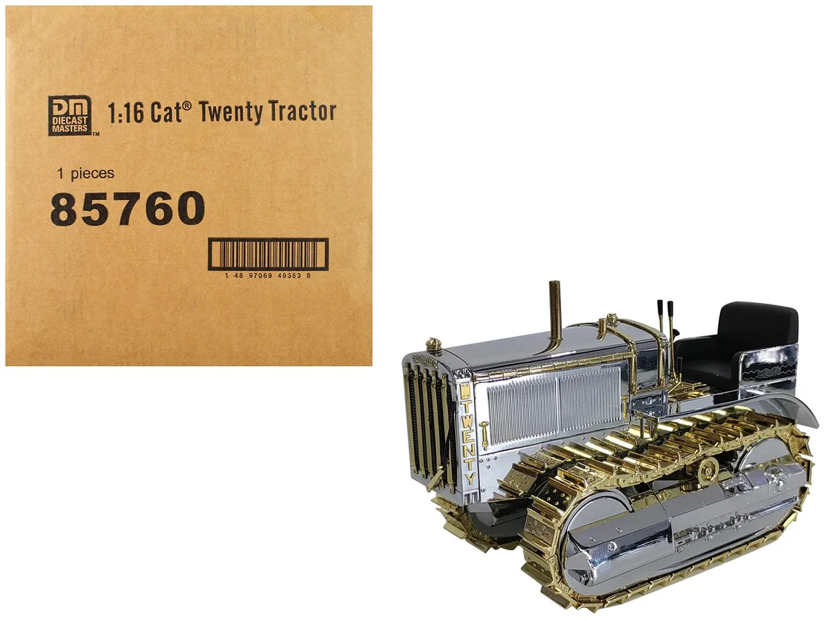 DieCast Masters DieCast Masters CAT Caterpillar Twenty Tractor 100th Anniversary Centennial Series 1/16 Diecast Model — product photo