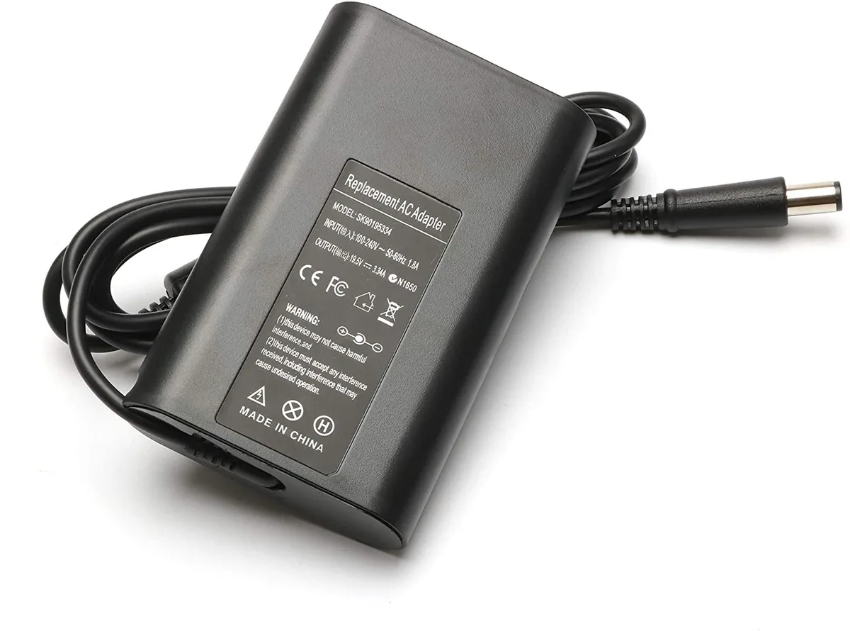 myVolts myVolts 65W AC Adapter 19.5V 3.34A 7.4×5.0mm for Dell Inspiron — product photo