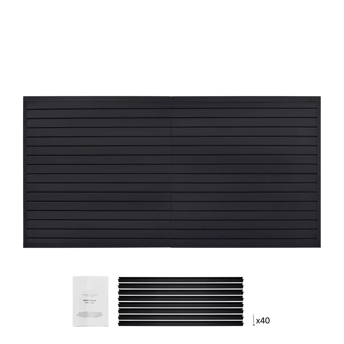 VEVOR VEVOR Slat Wall Paneling 8 x 4 ft PVC 32 sq ft — product photo