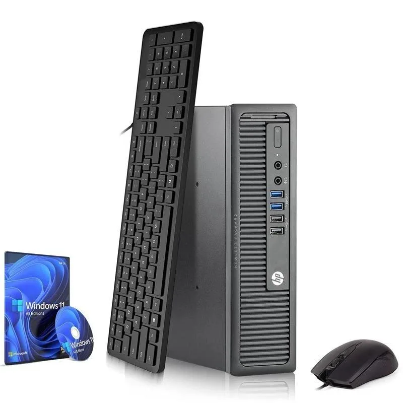 HP HP G1 USFF Desktop PC Intel Core i5-4570 3.20 GHz 8 GB 256 GB SSD Windows 11 Pro — product photo