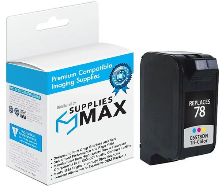 SuppliesMax SuppliesMax Remanufactured Inkjet Cartridge C6578DN 970 Pages — product photo