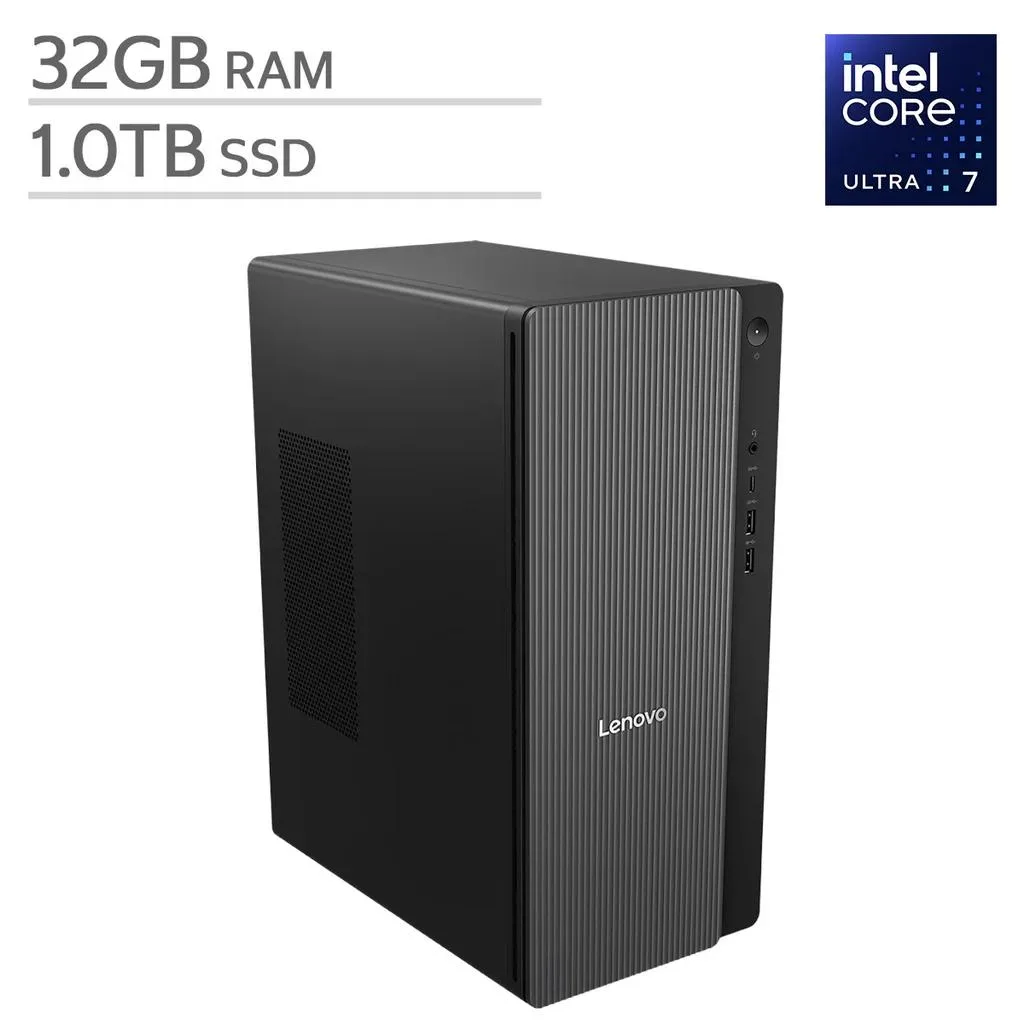 Lenovo Lenovo IdeaCentre 17L Intel Core Ultra 7 265 32GB DDR5 1TB NVMe Windows 11 Home — product photo