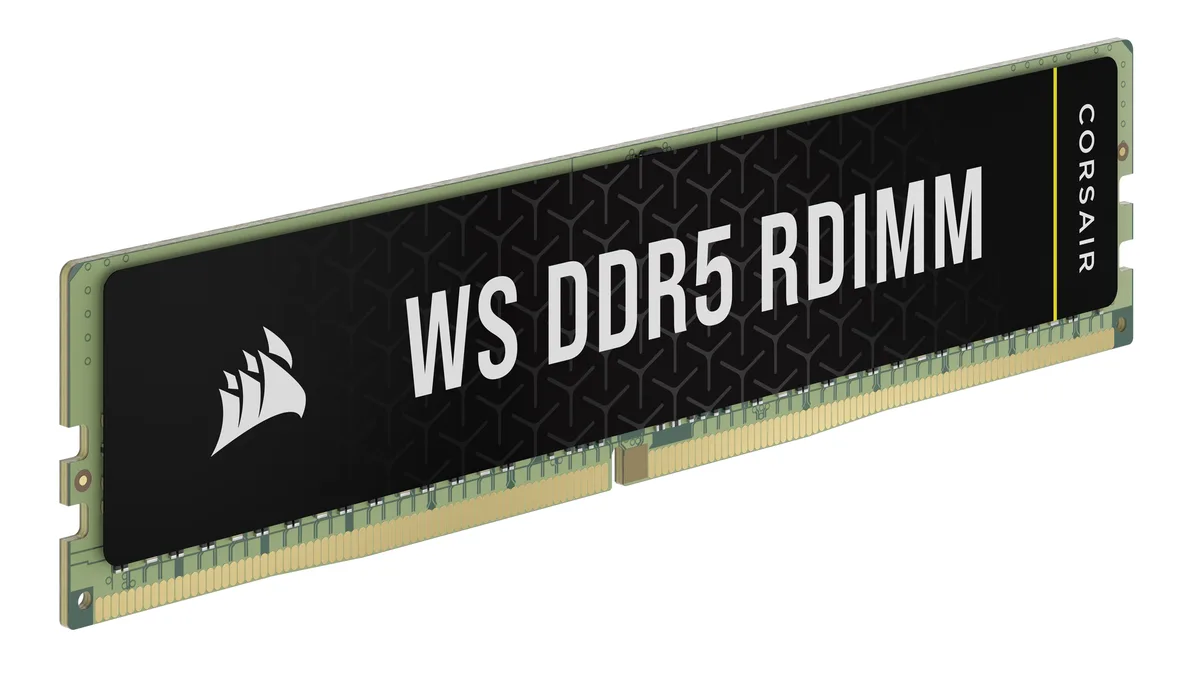 Corsair Corsair CMA128GX5M4B5600C40 128GB (4×32GB) DDR5 5600 CL40 ECC Registered server RAM — product photo