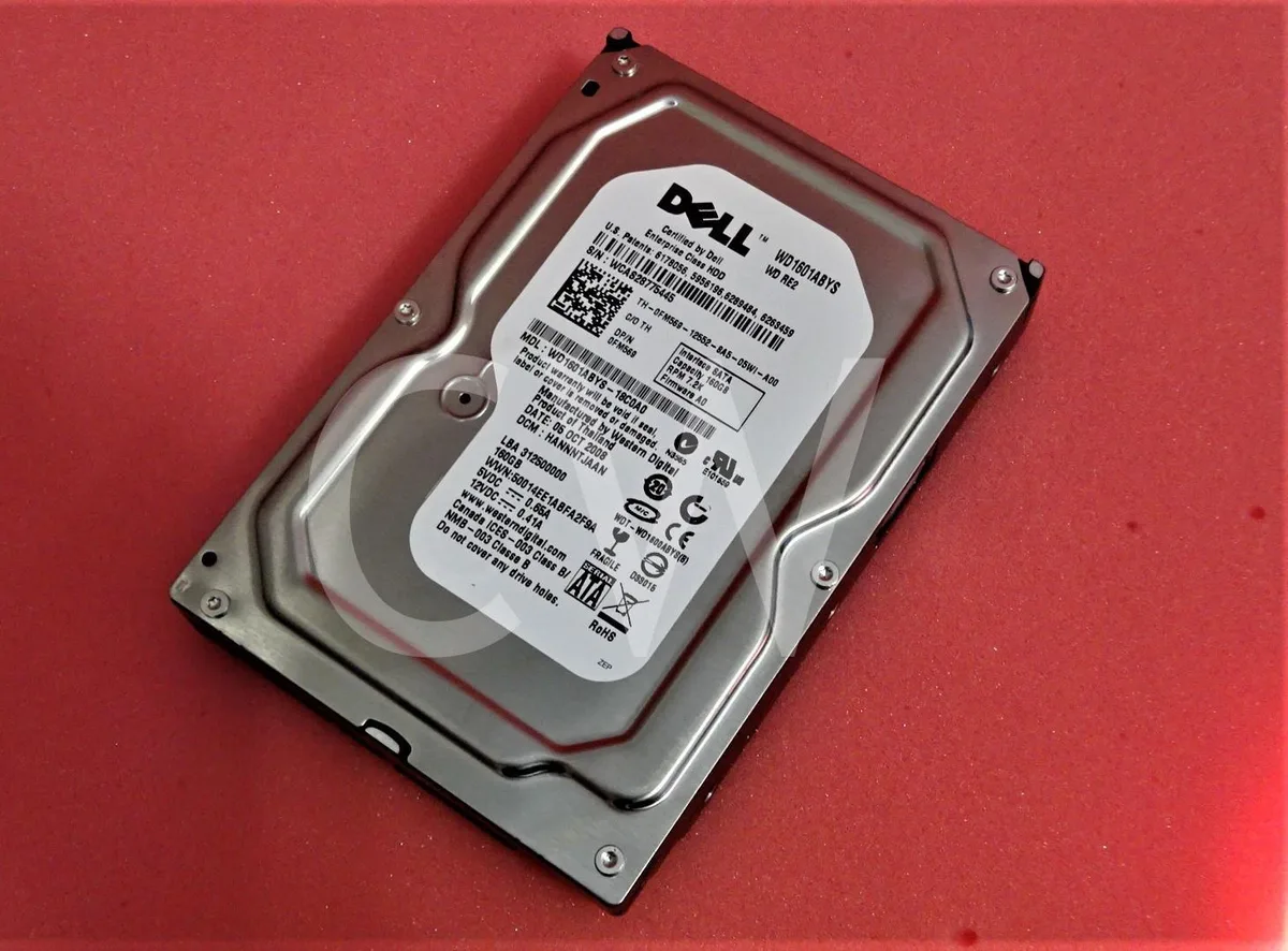 Western Digital Western Digital WD1601ABYS 160GB 7200RPM 3.5" SATA internal hard drive — product photo
