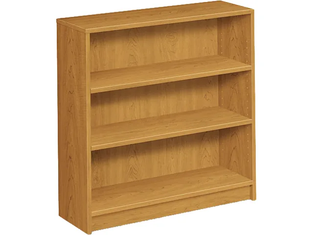 HON HON 1872C 1870 Series Laminate Bookcase 3 Shelves Harvest — product photo