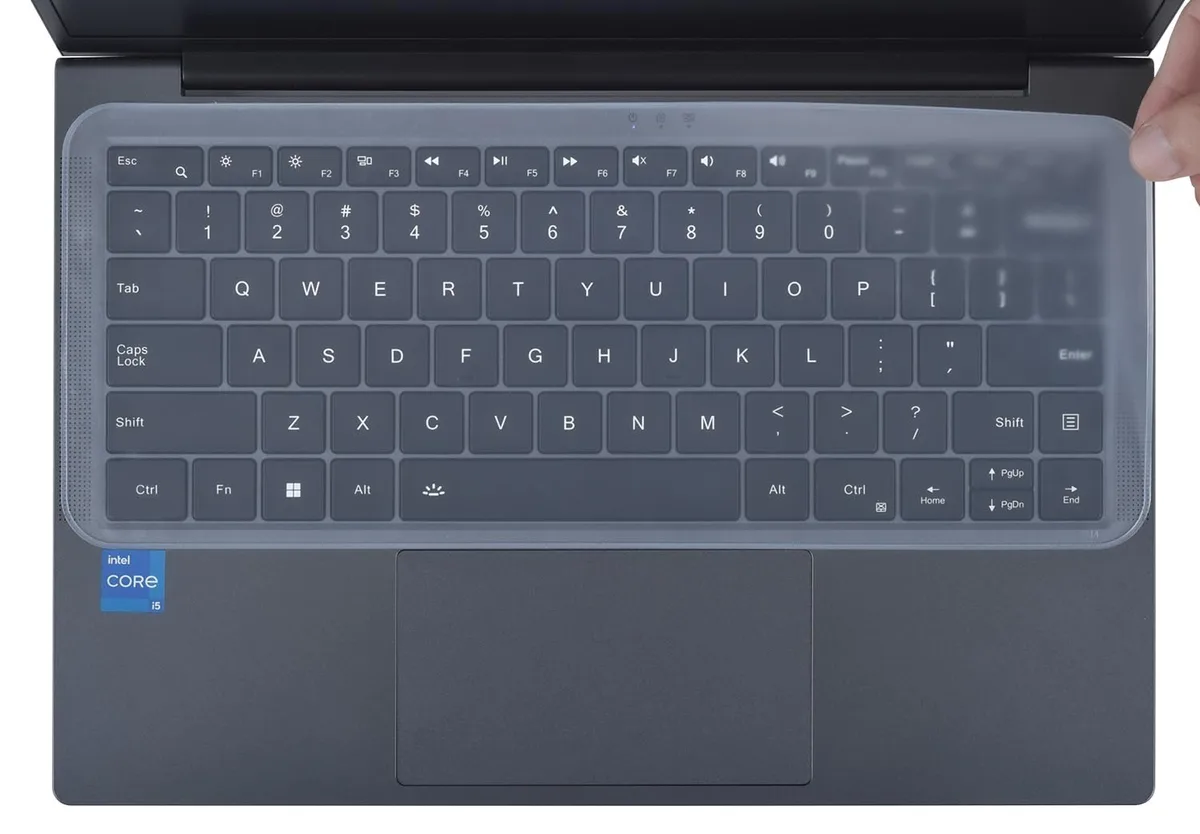  CaseBuy Universal Keyboard Protector 13.3-14 inch Clear Silicone — product photo