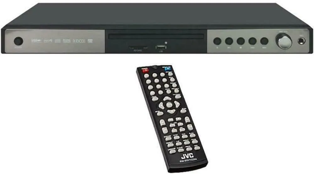 JVC JVC XV-Y430B Region-Free DVD Player HDMI 5.1 USB — product photo