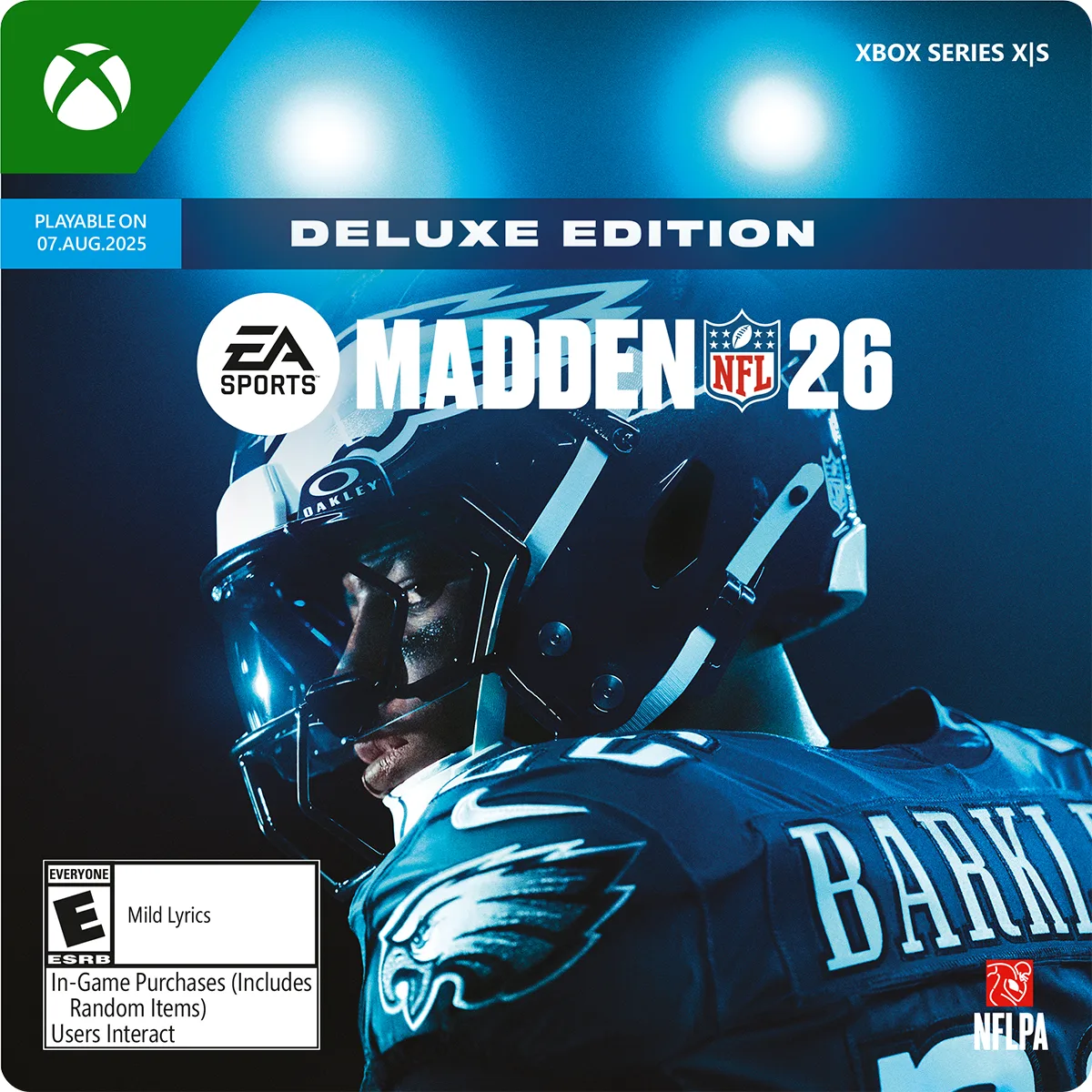 Electronic Arts Electronic Arts EP2-19829 Madden NFL 26 Deluxe Edition downloadable game — product photo