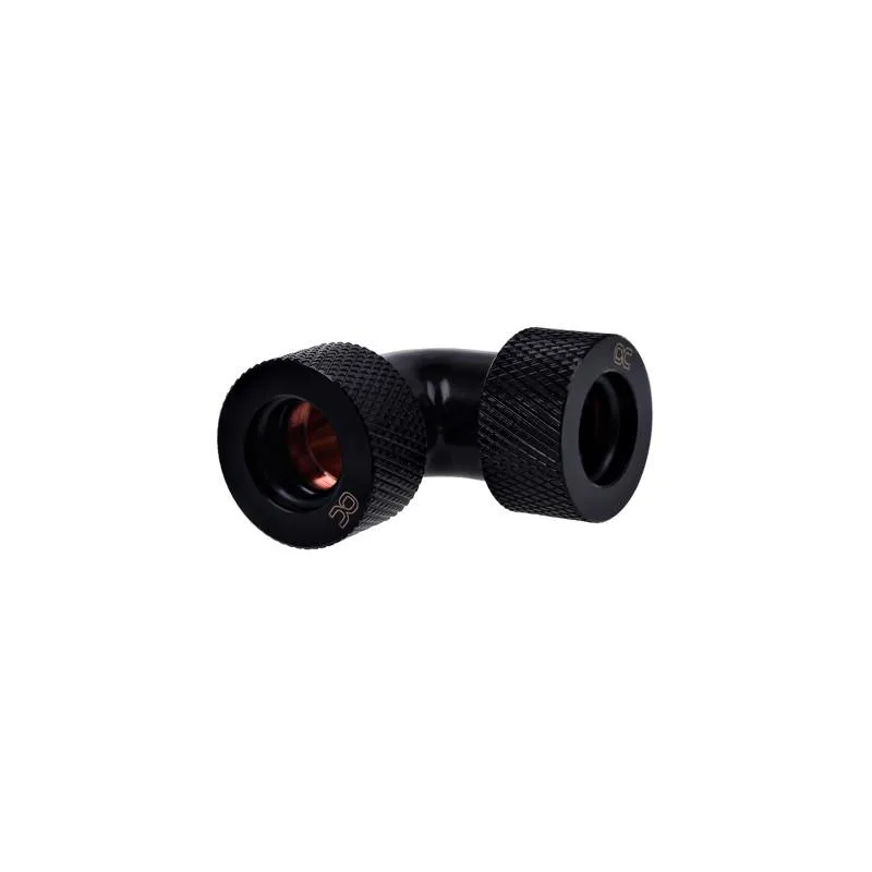 Alphacool Alphacool 1011862 13mm HardTube 90° Elbow Fitting Deep Black — product photo