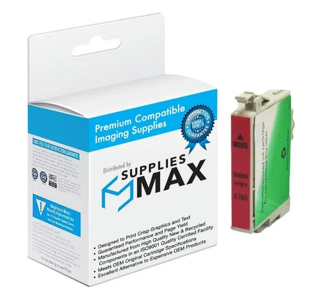 SuppliesMax SuppliesMax T063320 Magenta Inkjet Cartridge Remanufactured — product photo