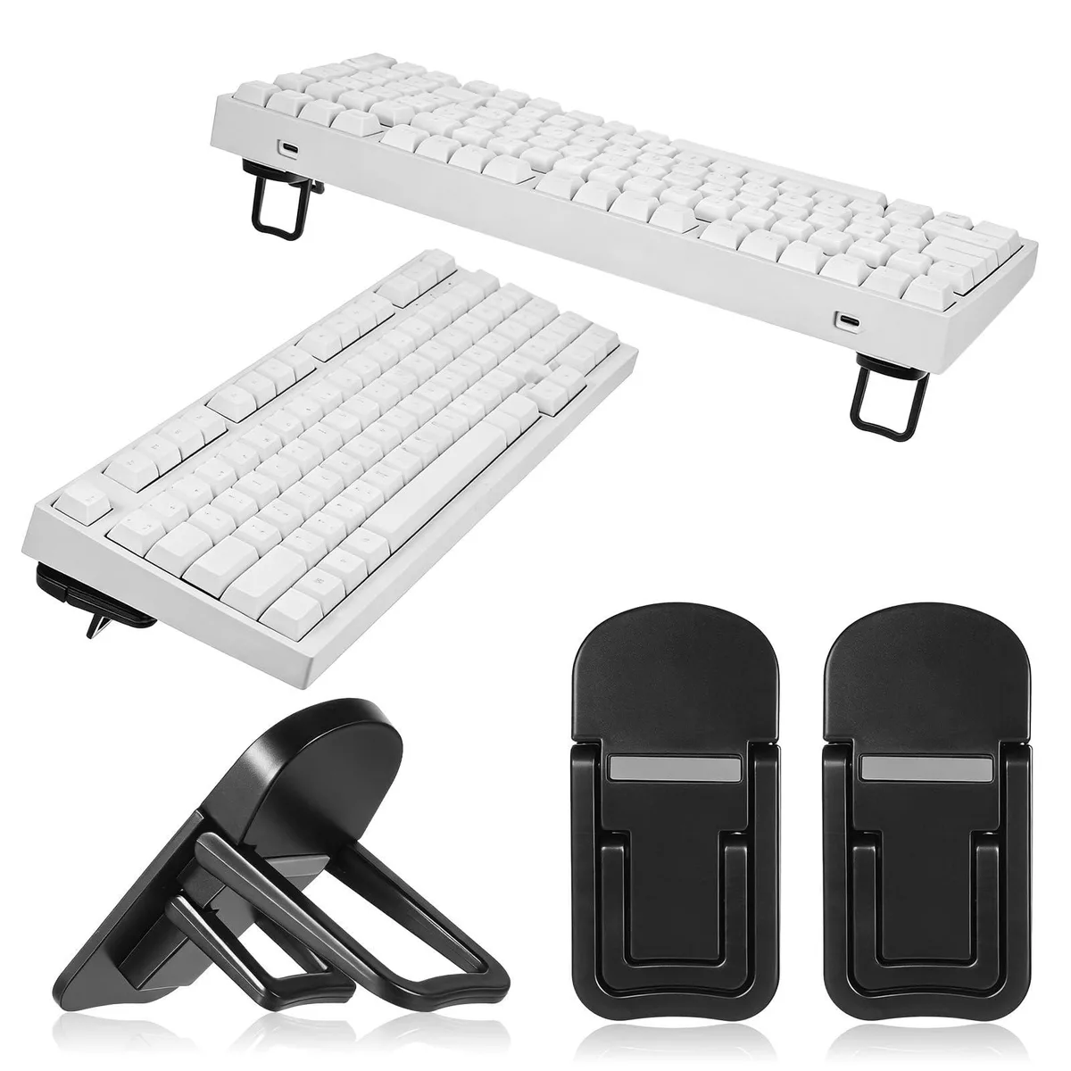  Yamaha 800069_1-xasxa 2PCS Portable Keyboard Riser Black — product photo