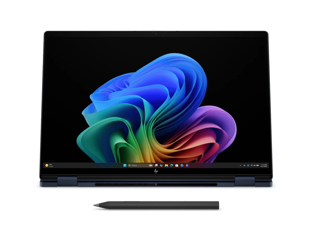 HP HP OmniBook X Flip 16 3K OLED Touch AMD Ryzen AI 9 32 GB 2 TB laptop — product photo