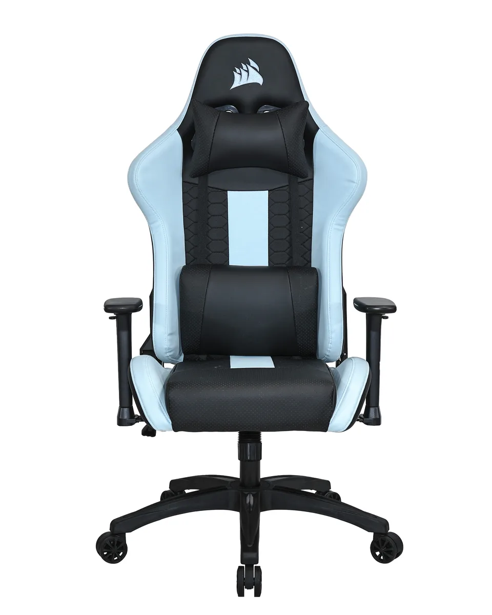 Corsair Corsair CF-9900045-WW TC100 Relaxed Gaming Chair Black Blue Leatherette — product photo