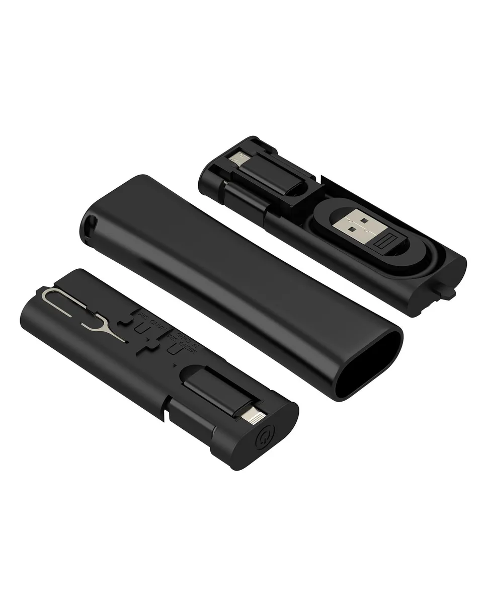  5-in-1 USB-C 60W Kit Lightning 27W SIM Storage — product photo