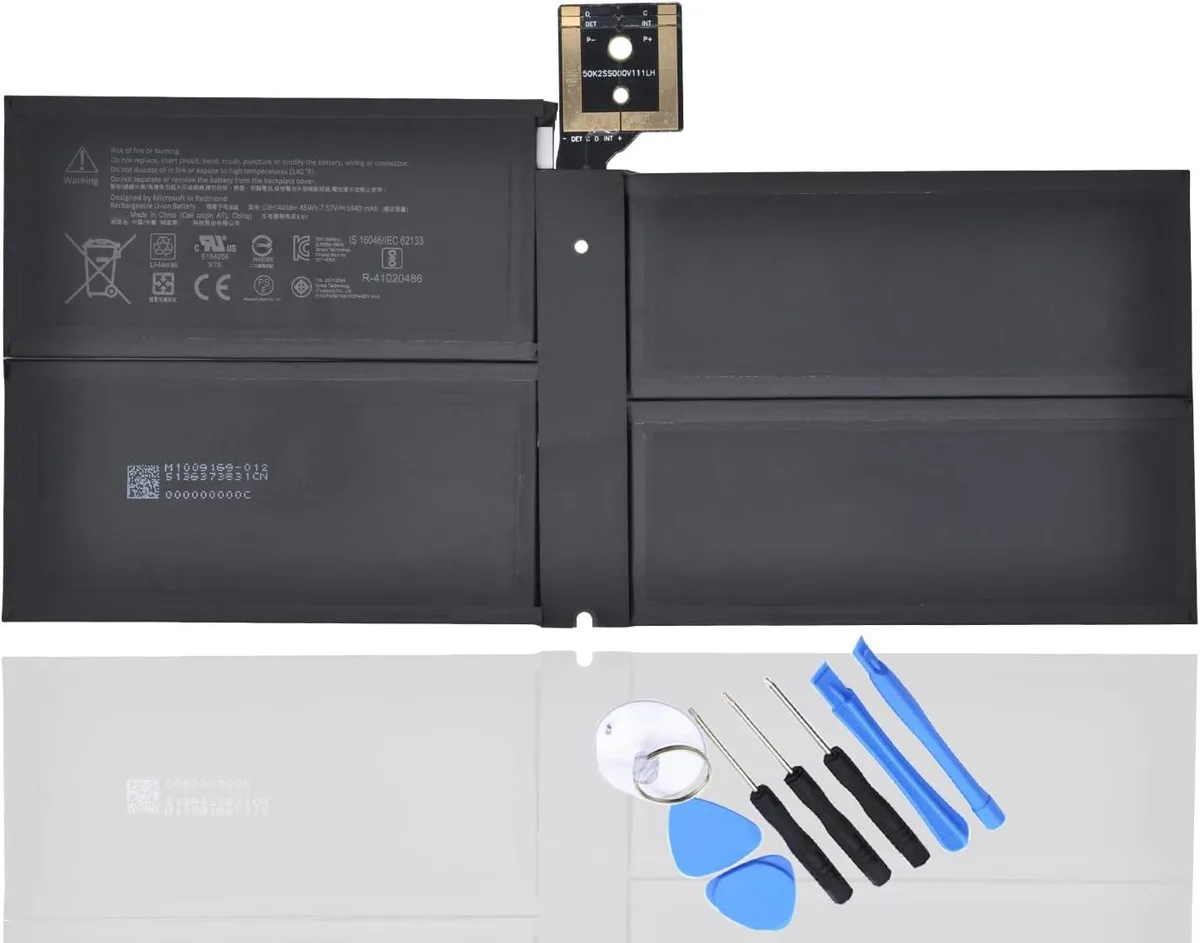 NShi NShi 1796/2017 laptop battery 7.57V 45Wh 5940mAh for Surface Pro 5 6 — product photo