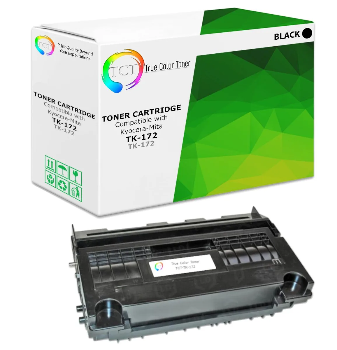 True Color Toner True Color Toner TK172 Black Toner Cartridge 7200 Pages — product photo