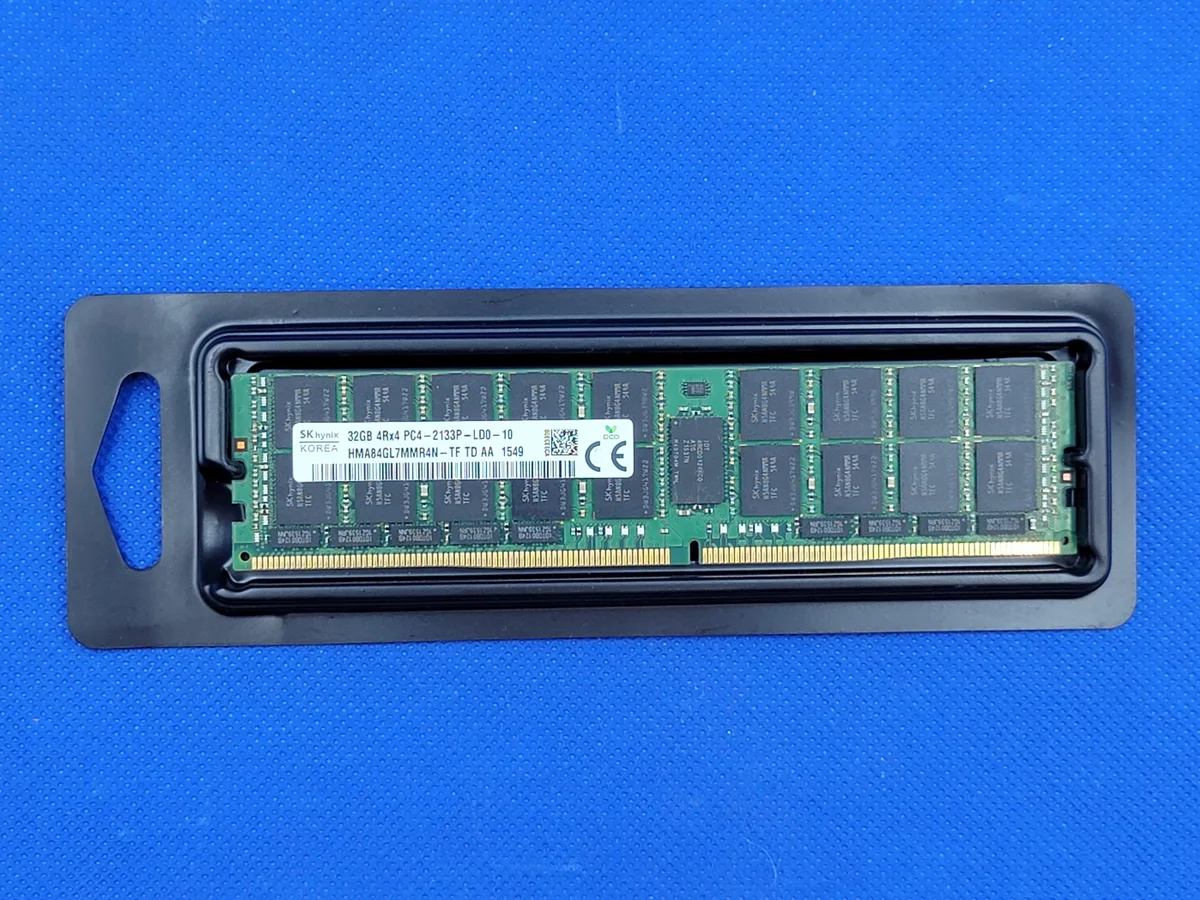 SK hynix SK hynix HMA84GL7MMR4N-TF 32GB DDR4 2133 ECC Registered Quad Rank server RAM — product photo