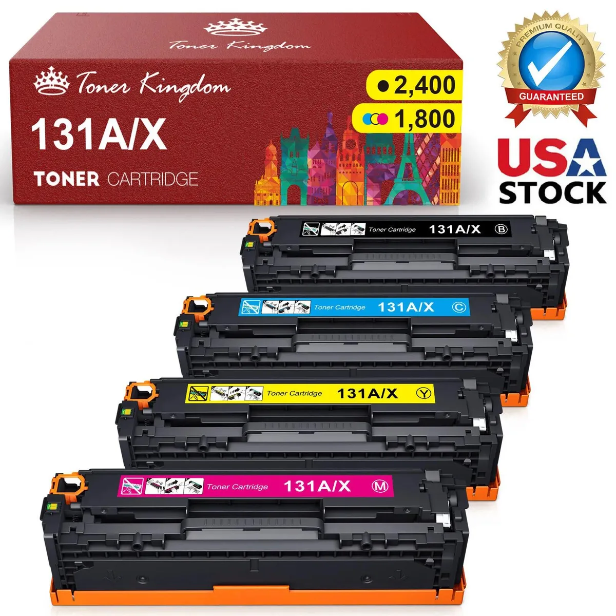 V4ink V4ink 4 PK Black CF210A 131A toner cartridge — product photo