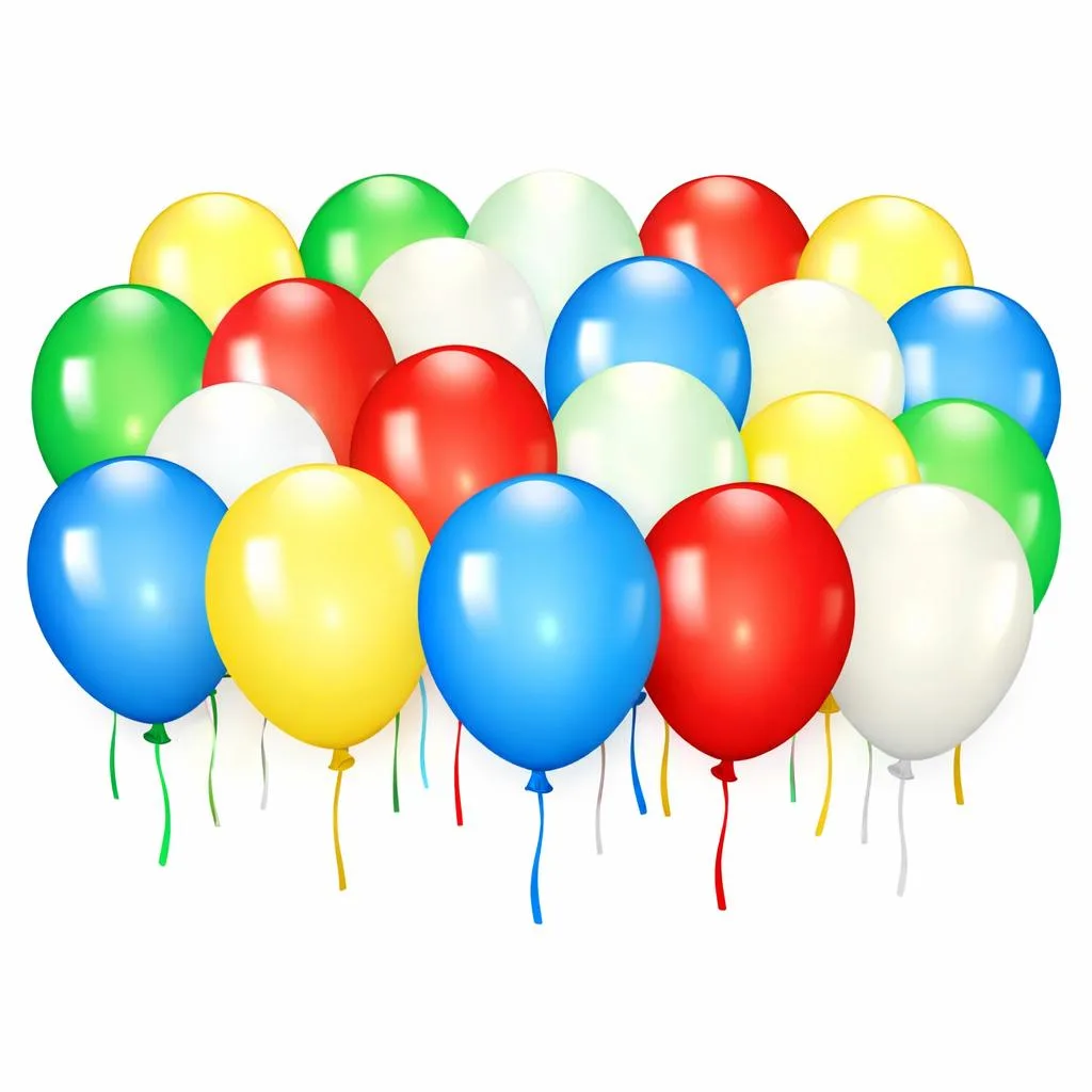 Altatac Altatac 25-Pack LED Light-Up Balloons party supply — product photo