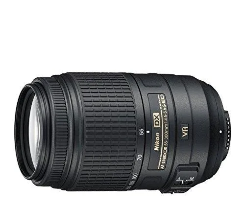 Nikon Inc Nikon AF-S DX NIKKOR 55-300mm f/4.5-5.6G ED VR camera kit — product photo