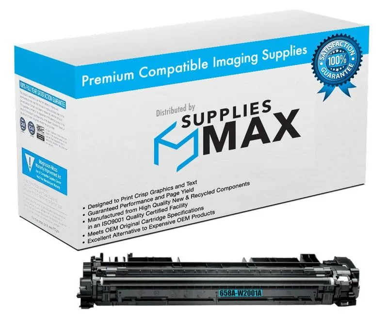 SuppliesMax SuppliesMax HEWW2001A Cyan Toner Cartridge 6000 Pages — product photo