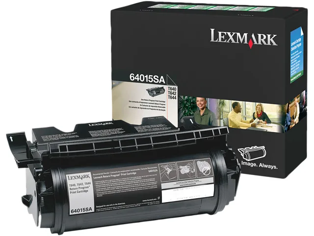Lexmark Lexmark 64015SA toner cartridge (genuine brands) black 6000 pages T640 T642 T644 — product photo