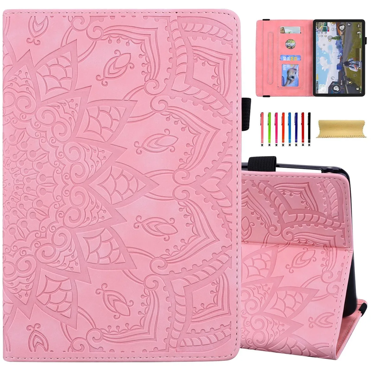 Dteck Dteck 2 in 1 Accessory for Fire HD 10 10.1 2021 2023 Pink — product photo