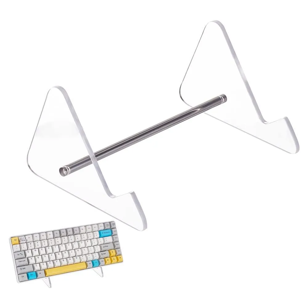 Yamaha ODIS-WH0002-31P-US15 Acrylic Keyboard Stand 14.33in W x 12.83in H x 9.06in D Black — product photo