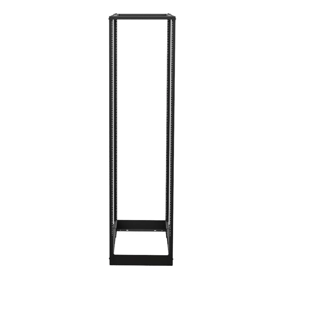 NavePoint NavePoint 42U 4-Post Adjustable Server Rack 12-24 Threaded Black — product photo