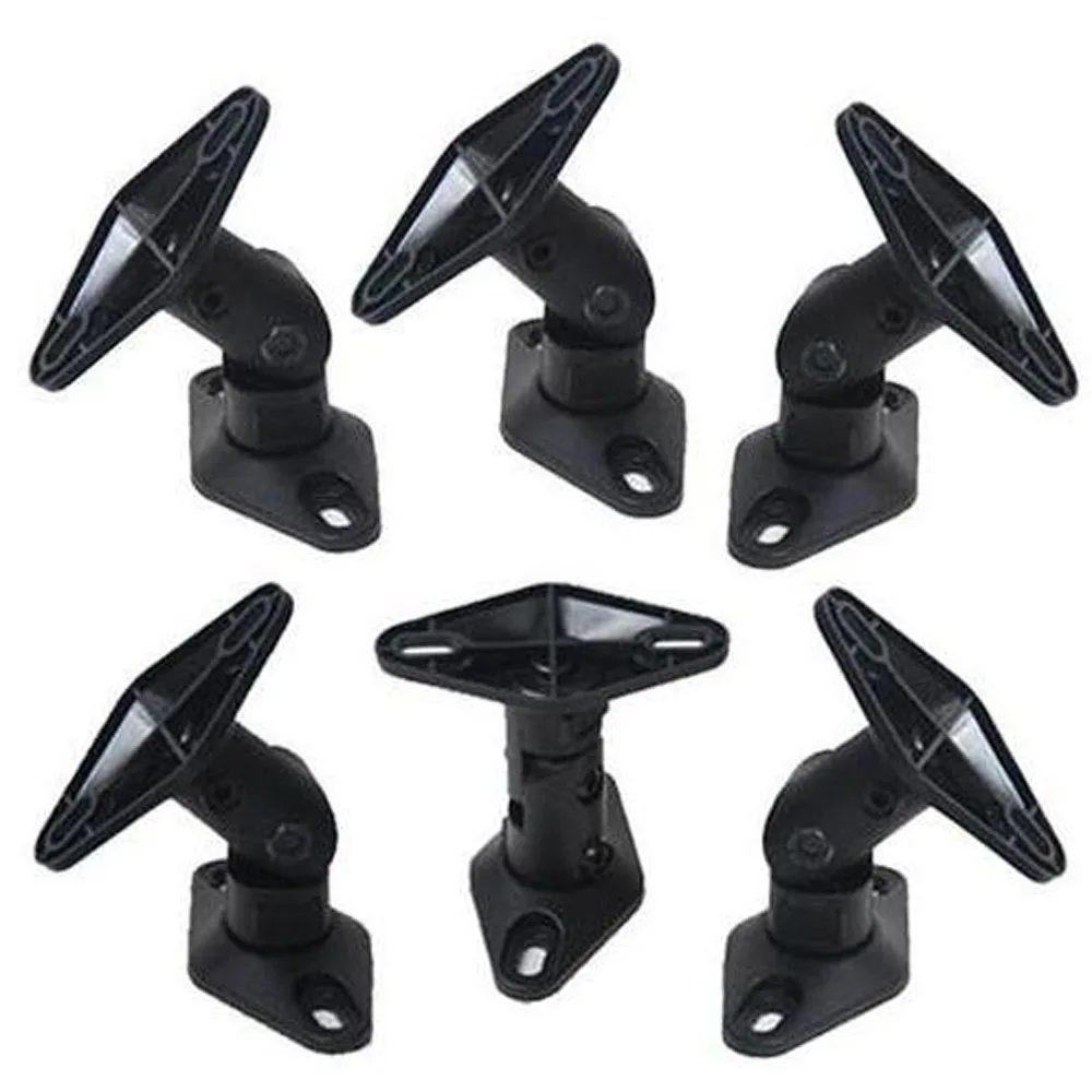 VideoSecu VideoSecu MS20B6 6-Pack Black Satellite Speaker Mounts — product photo