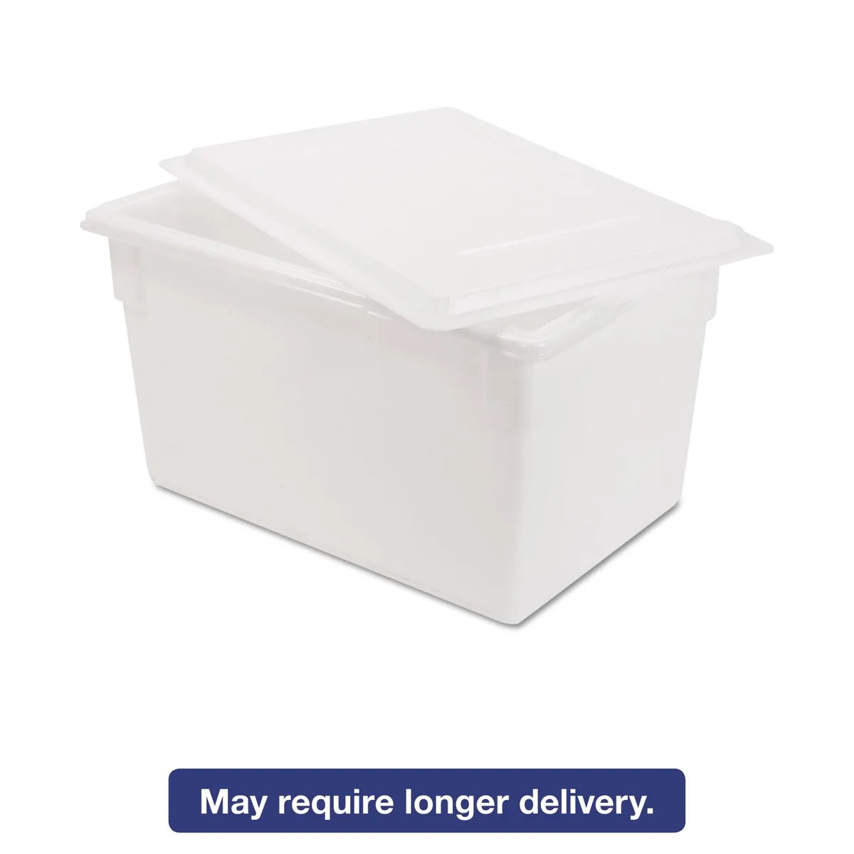 Rubbermaid Commercial Rubbermaid Commercial Food Tote 21 1/2 Gal 26x18x15 White cleaning — product photo