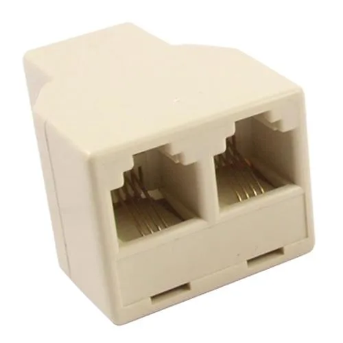 TRANS USA PRODUCTS, INC. TRANS USA PRODUCTS, INC. 20-523 2 Way Modular Phone In Line Cord Splitter — product photo