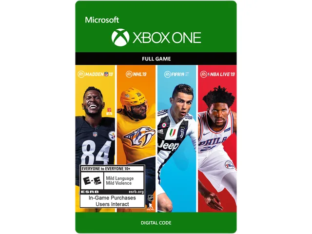 Electronic Arts Electronic Arts 7D4-00341 EA Sports 19 Bundle downloadable game — product photo