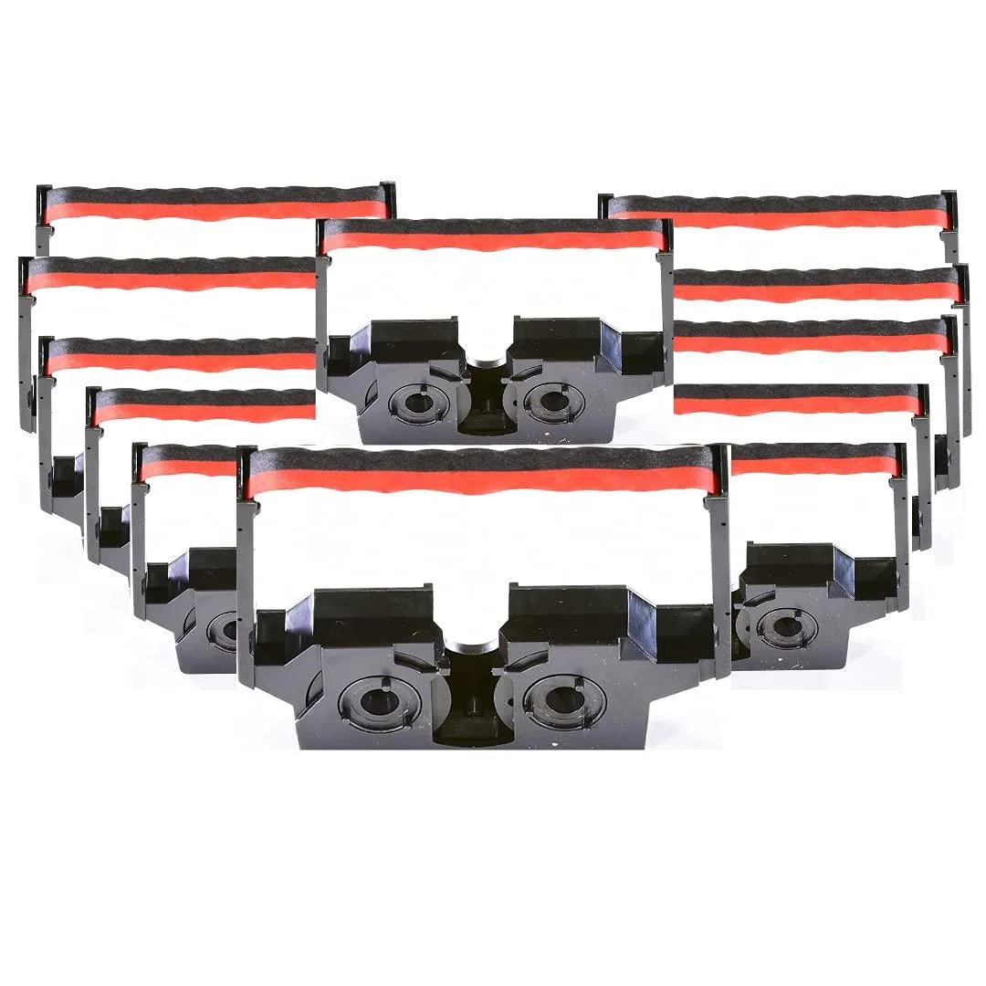 Monroe Systems for Business Monroe Systems for Business BR106N Black/Red Ribbon Cartridge 1-Dozen Educational Supply — product photo