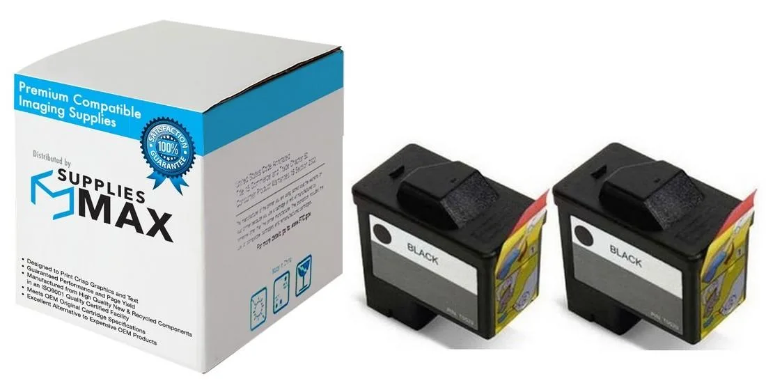 SuppliesMax SuppliesMax 2BK920N Black Inkjet Cartridge 2 Pack — product photo