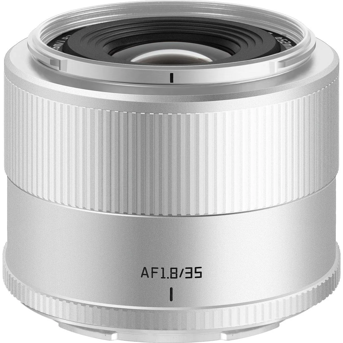 TTARtisan TTARtisan AF 35mm f/1.8 Mark II Nikon Z Silver camera lens — product photo