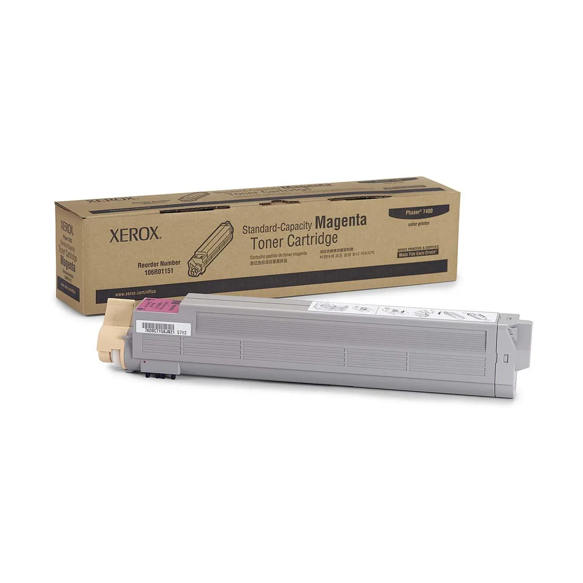 XEROX XEROX 106R01151 Magenta Toner Cartridge 9000 Pages — product photo