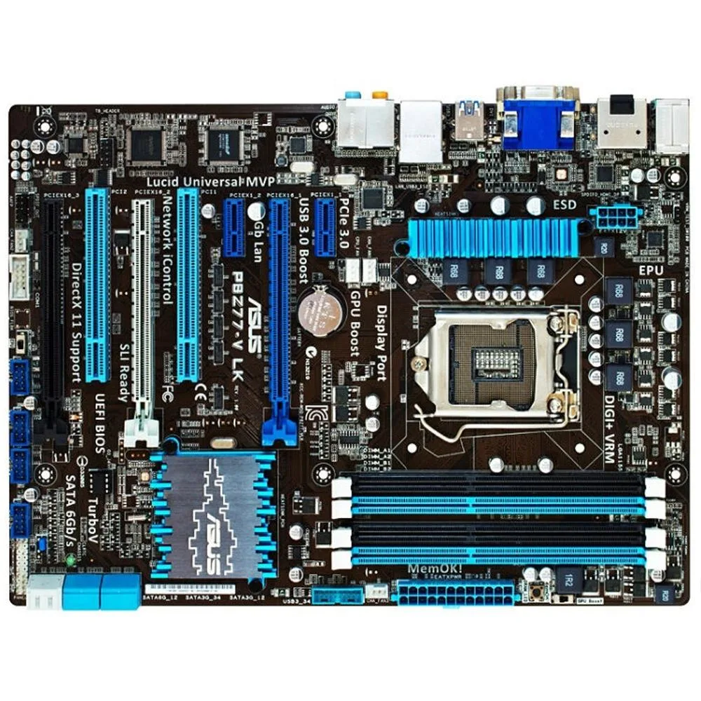 ASUS ASUS P8Z77-V LK Intel Z77 motherboard 32GB DDR3 — product photo