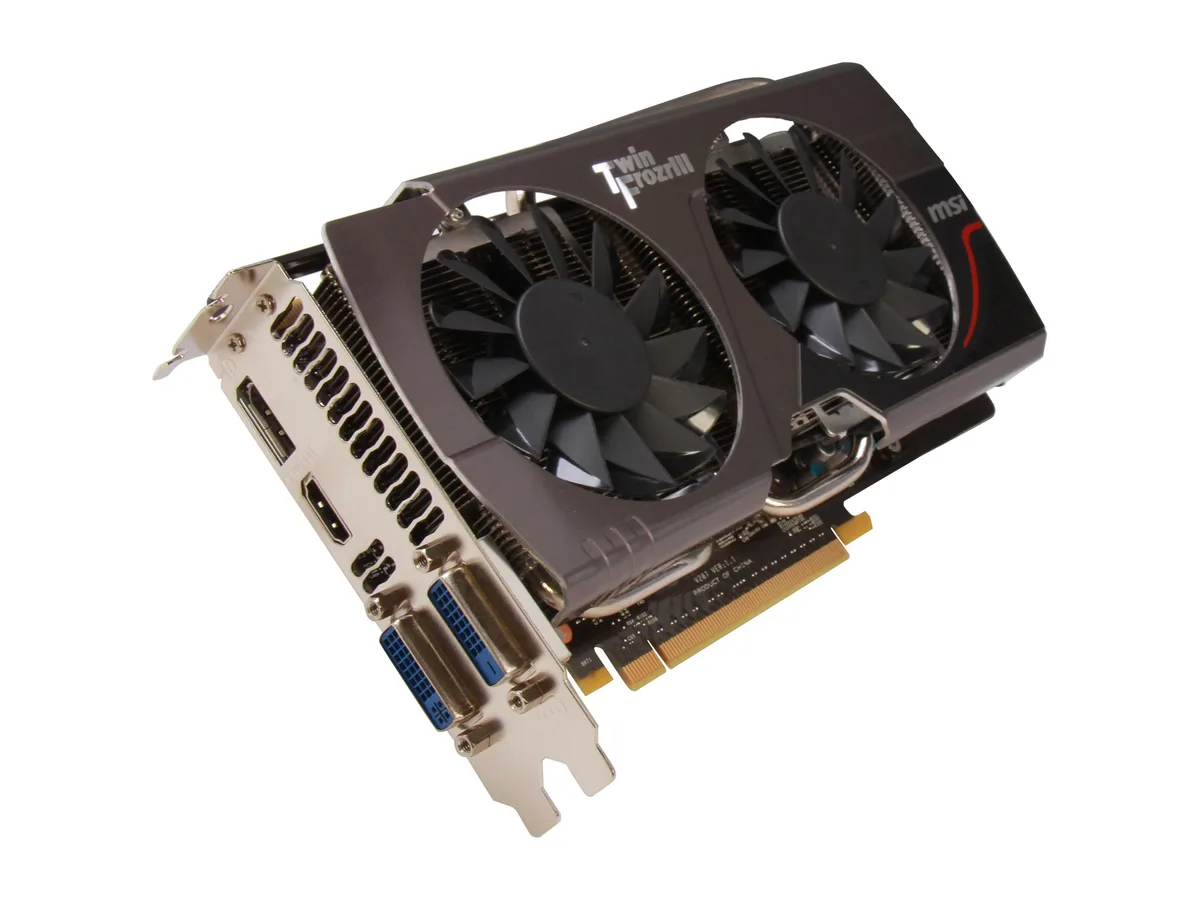 MSI MSI N660 TF 2GD5/OC GeForce GTX 660 graphics card — product photo