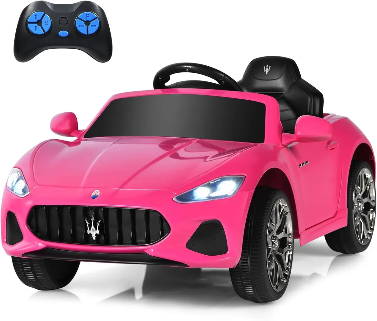 usbroway usbroway Licensed Maserati Gbili 12V Ride-On Car Pink — product photo